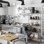 Regal Altair 14" Deep x 24" Wide x 64" Height Wire Shelving Kit | 5-Tier | NSF Commercial Storage Rack Unit