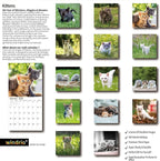 2026 Wall Calendar,Calendar 2026, November 2025 - December 2026, Wall Calendar Kittens, 12" x 24" Opened,Full Page Months Thick & Sturdy Paper for Gift Perfect Calendar Organizing & Planning