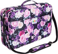 YOUSHARES 480 Slots Colored Pencil Case - Big Capacity Pen Case Organizer with Multilayer Holder large Colored Pencil Case (Purple Pink Rose)