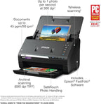 Epson FastFoto FF-680W Wireless High-Speed Photo and Document Scanning System, Black
