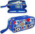 Fitvc Large Pencil Case for Boys,Sports Boys Pencil Pouch for Kids Teens School,Large Capacity Pen Box Marker Organizer for School