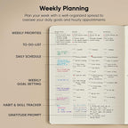 Hourly Planner & Appointment Book (8.5” x 11”) - Premium Hourly Planner with Daily Schedule & 30-Minute Time Slots for Better Time Management by PRODUCTIVITY STORE (A4, Black)