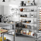 Regal Altair 14" Deep x 48" Wide x 86" Height Wire Shelving Kit | 6-Tier | NSF Commercial Storage Rack Unit