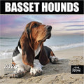 MICASA PRESS Basset Hounds 2026 Wall Calendar 12 Month | 12" x 24" Open | Thick & Sturdy Paper | Holiday Gift | Cute Puppy Dog Calendar 2026