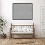 Amanti Art Black Framed Magnetic Board 43x51 Oversize Vision Board for use with Magnets, 100% Metal Sheet to Display Items as Office Decor or for Home Organization in mudroom, Kitchen or Kids Room