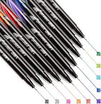 BIC Intensity Fineliner Marker Pen, Fine Point (0.4mm), Assorted Colors, Clean & Crisp Writing, 6-Count (Pack of 2)