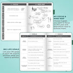 Clever Fox Planner – Undated Weekly & Monthly Planner for Productivity, Time Management & Goals – Organizer Journal – A5 (Turquoise)