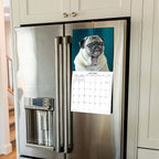 2026 Ugly Dogs Monthly Wall Calendar | Funny White Elephant Gift Gag Gift Calendar September 2025 - December 2026