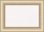 Amanti Art White Cork Board for Wall, 17x23 Vision Board with Gold Frame, Small Corkboard Office Decor for Home Organization, Casual Corkboard Pinboard to Display Items for Home Organization in