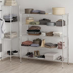 Regal Altair 21" Deep x 60" Wide x 64" Height Wire Shelving Kit | 5-Tier | NSF Commercial Storage Rack Unit