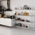 Regal Altair 18" Deep x 72" Wide x 64" Height Wire Shelving Kit | 4-Tier | NSF Commercial Storage Rack Unit