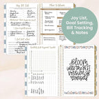 bloom daily planners 2026 Pocket Planner - 4” x 6” - (January 2026 - December 2026) - MINI Weekly/Monthly Agenda Organizer & Calendar Book - Checkered