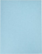 LUXPaper 8.5" x 11" Paper | Letter Size | Pastel Blue | 60lb. Text | 250 Qty