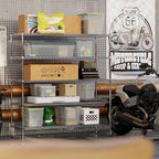 Regal Altair 21" Deep x 60" Wide x 64" Height Wire Shelving Kit | 5-Tier | NSF Commercial Storage Rack Unit