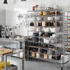 Regal Altair 21" Deep x 54" Wide x 86" Height Wire Shelving Kit | 10-Tier | NSF Commercial Storage Rack Unit