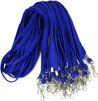 Ollain Badge Lanyards Flat Lanyard Swivel Hooks Durably Neck Bulk lanyards 100 Pack