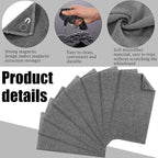 Fanfanwin 8 Pcs Magnetic Microfiber Cleaning Cloth Dry Erasers for White Boards Extra Magnetism Whiteboard Eraser for White Boards Blackboards Classroom Home Reusable Washable(6 x 10 Inch)