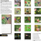 2026 Wall Calendar,Calendar 2026, November 2025 - December 2026, Wall Calendar Hummingbird, 12" x 24" Opened,Full Page Months Thick & Sturdy Paper for Calendar Organizing & Planning