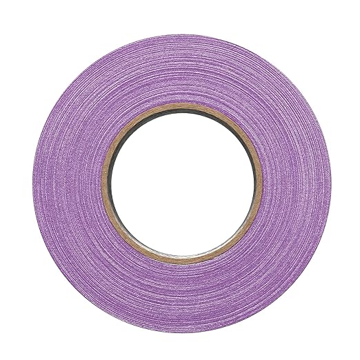 ProTapes Pro Gaff Premium Matte Cloth Gaffer's Tape With Rubber Adhesive, 11 mils Thick, 55 yds Length, 2" Width, Purple (Pack of 1)