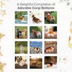 RED EMBER Corgi Butts 2026 Wall Calendar 12 Month | 12" x 24" Open | Thick & Sturdy Paper | Holiday Gift | Funny Cute Puppy Dog Calendar 2026
