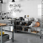 Regal Altair 21" Deep x 60" Wide x 34" Height Wire Shelving Kit | 3-Tier | NSF Commercial Storage Rack Unit