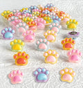 30 pcs Cat Paw Push Pins, Cute Animal Decorative Thumbtacks,Cartoon Drawing Pins for Cork Board,Photo Wall,Memo Paper,Menu Maps,Home and Office Decor,Class or Cubicle Decor