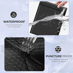 Metronic 120Pack Large Bubble Mailers 12x15 Inch Black Waterproof Padded Envelopes Opaque Bubble Mailer Cushioning Bubble Envelopes for Shipping Clothes, Books,Jewelry Makeup Supplies