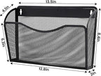 Gawerk 3 Pack Wall File Organizer, Mesh Hanging Metal Vertical Wall Mounted File Holder for Office/Home
