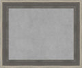 Amanti Art Grey Framed Magnetic Board 21x25 Small Vision Board for use with Magnets, 100% Metal Sheet to Display Items as Office Decor or for Home Organization in mudroom, Kitchen or Kids Room