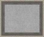 Amanti Art Grey Framed Magnetic Board 21x25 Small Vision Board for use with Magnets, 100% Metal Sheet to Display Items as Office Decor or for Home Organization in mudroom, Kitchen or Kids Room