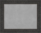 Amanti Art Black Framed Magnetic Board 23x29 Medium Vision Board for use with Magnets, 100% Metal Sheet to Display Items as Office Decor or for Home Organization in mudroom, Kitchen or Kids Room
