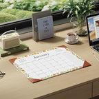 Jotsome Desk Calendar 2026-2027 with Protective Pad, Desktop Calendar Pad from January 2026 to June 2027 14x10.5 inch, for Home Office and School, Easy Planning