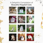 RED EMBER Ragdoll Cats 2026 Wall Calendar 12 Month | 12" x 24" Open | Thick & Sturdy Paper | Holiday Gift | Cute Kitten Cat Calendar 2026