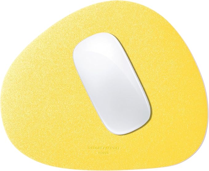 GREEDY FARMERS Mouse pad, Non-Slip Washable Waterproof Computer Mouse pad (Lemon Butter Cream)