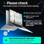 Magnetic Privacy Screen Compatible with MacBook Pro 16" 2021, 2022, 2023, 2024, M1, M2, M3, M4 Anti-Blue Light Laptop Screen Protector Filter Blue Light Blocking Filter