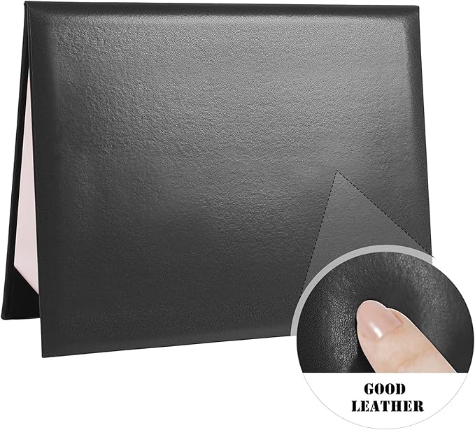 Diploma Cover 8.5” x11” Diploma Holder of Graduation Leatherette Padded Certificate（Tent Style)),20-Pack