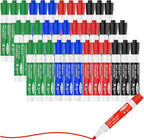 SUQJOY Dry Erase Markers, BulletTip Whiteboard Markers, Low Odor Thick Dry Markers, 36 Bulk 4 Assorted Color Marker for Whiteboard, Classroom, Office & Home(36 Count 4 Colors)