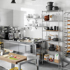 Regal Altair 14" Deep x 30" Wide x 86" Height Wire Shelving Kit | 6-Tier | NSF Commercial Storage Rack Unit