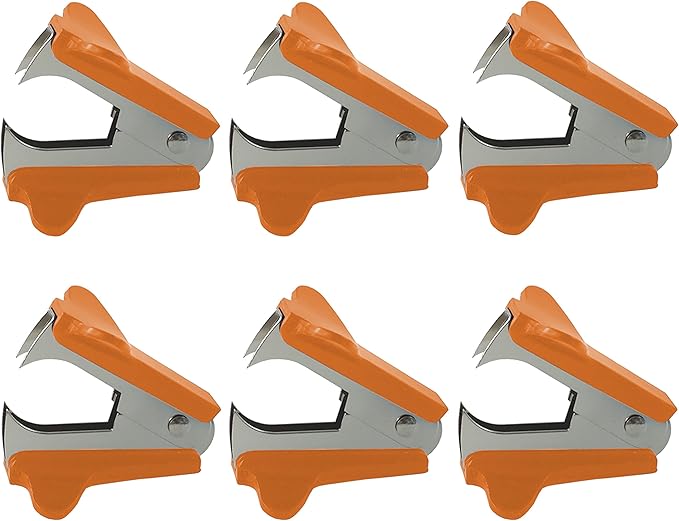 Clipco Staple Remover (6-Pack) (Orange)