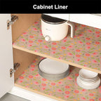 Cooyes Shelf Liner – Premium Non-Adhesive Cabinet & Drawer Liner for Kitchen – Waterproof Shelf Paper with Modern Pattern – Durable EVA Cabinet Mat – Easy to Cut (17.5" W x 197" L)