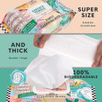 Juniper CLEAN Single Surface Cleaning Wipes, Thick & Large Dispose, All-Purpose Cleaner for Bathroom, Kitchen, Office, 100 Count Soft Flow, Biodegradable, White Soap Scent