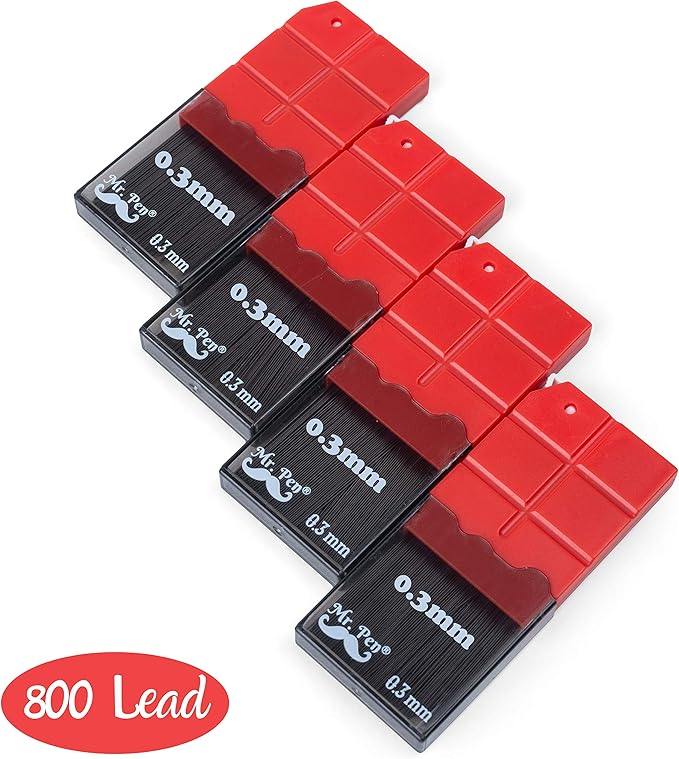 Mr. Pen- 0.3 Lead Refills, Pack of 800, Mechanical Pencils 0.3