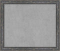 Amanti Art Grey Framed Magnetic Board 23x27 Medium Vision Board for use with Magnets, 100% Metal Sheet to Display Items as Office Decor or for Home Organization in mudroom, Kitchen or Kids Room