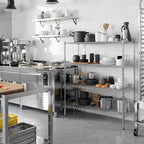 Regal Altair 18" Deep x 48" Wide x 54" Height Wire Shelving Kit | 4-Tier | NSF Commercial Storage Rack Unit