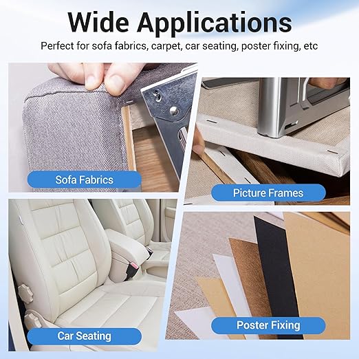 meite JT21 Staples, 1/4 Inch Galvanized Fine Wire Staples for Staple Gun - 7/16" Crown JT21 Staple Refill, Ideal for Upholstery, Crafts, Furniture (10 Boxes)