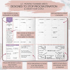 Law of Attraction Planner 2026 Deluxe with Productivity App | Weekly & Monthly Goal-Setting Planner, Life & Gratitude Journal | Include Foldable Vision Board, Gift Box & Stickers