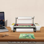 20.28" Laminator Machine,Hot&Cold Roller Laminating Machine,Single/Dual Sided Laminating Machines with Digital Display and Adjustable Roller Gap for Office Studio Documents Photos Cards