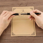YICMY Fancy Fountain Pen Set – Fine & Medium Nibs, Includes 18 Ink Cartridges, Ink Converter, Syringe Filler, Luxury Gift for Writing, Journaling & Calligraphy，Black