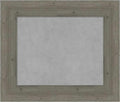 Amanti Art Grey Framed Magnetic Board 23x27 Small Vision Board for use with Magnets, 100% Metal Sheet to Display Items as Office Decor or for Home Organization in mudroom, Kitchen or Kids Room