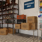 Regal Altair 21" Deep x 42" Wide x 14" Height Wire Shelving Kit | 1-Tier | NSF Commercial Storage Rack Unit
